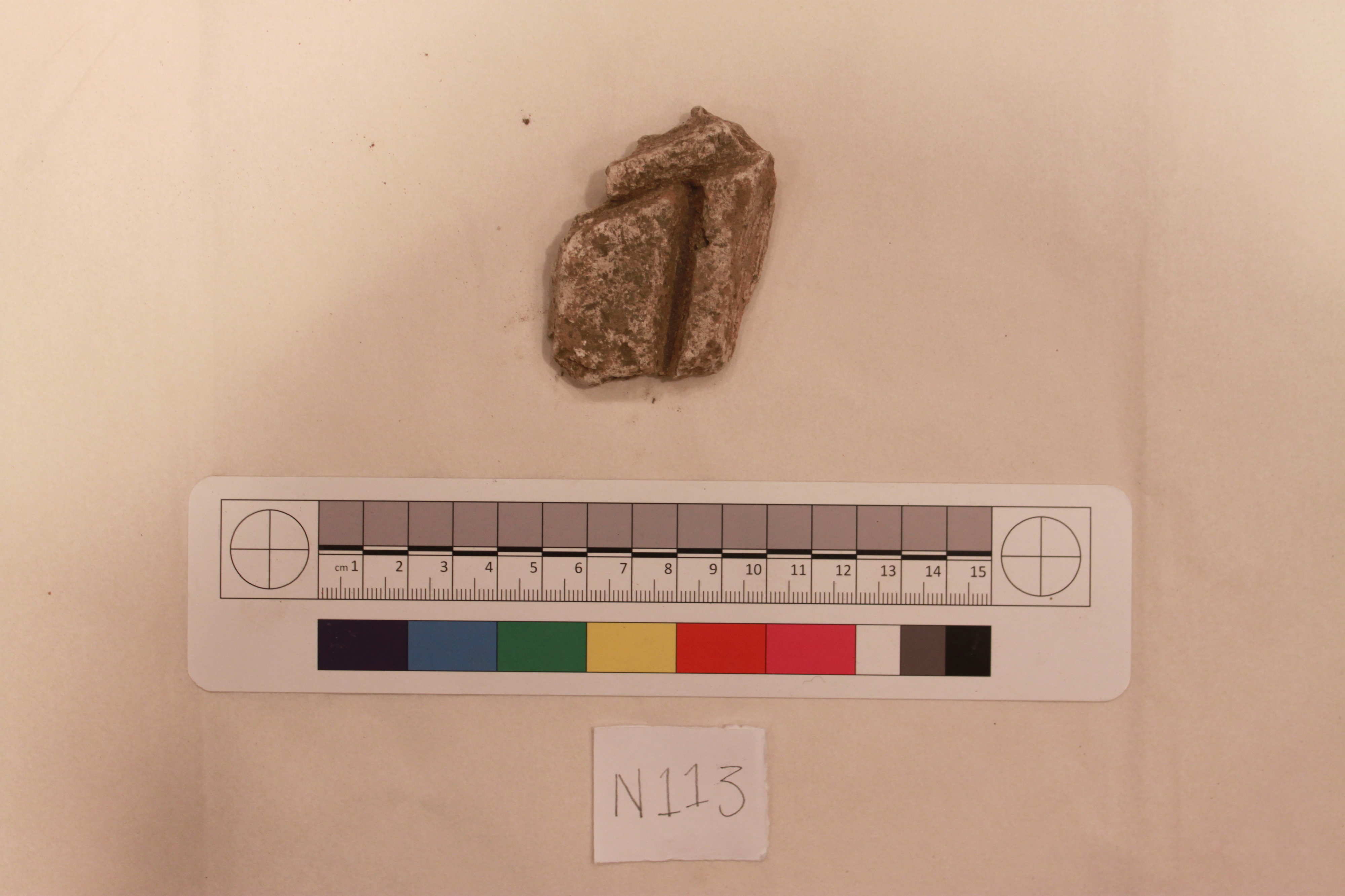 Archaeological Artifact Fragment Sample