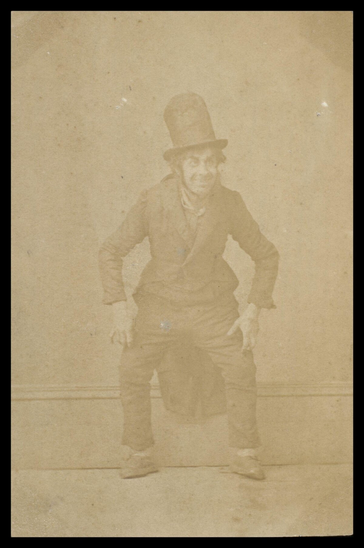 Vintage Male Performer Portrait