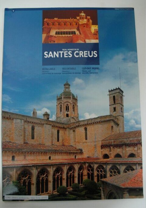 Santes Creus Cut-out Model Cover