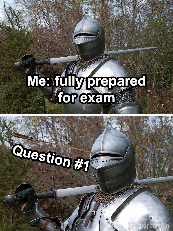 Relatable Exam Preparation Meme
