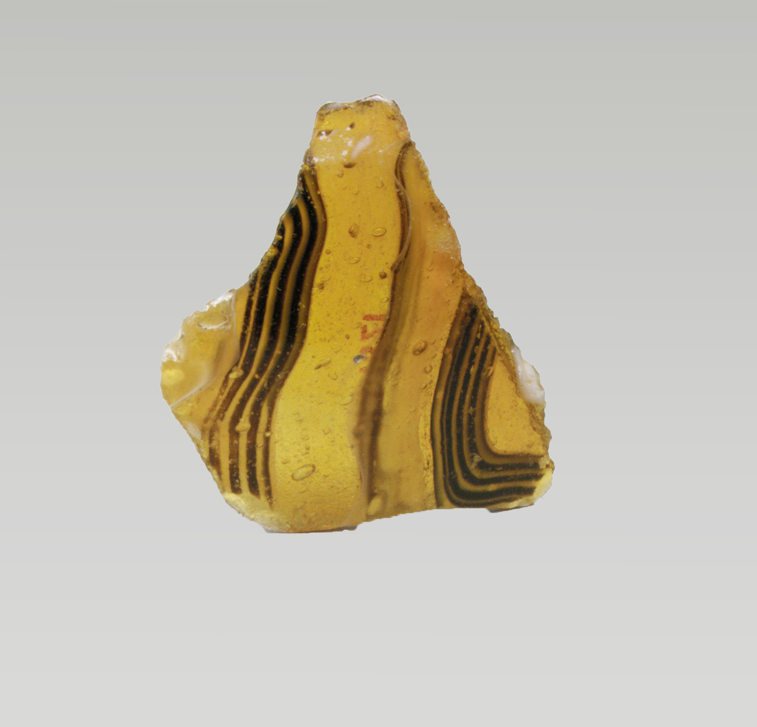 Ancient Striped Glass Fragment