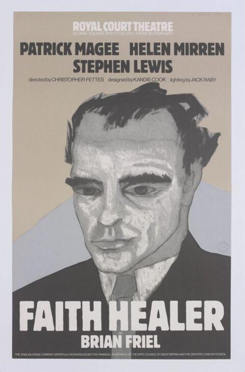 Faith Healer Theatre Play Poster