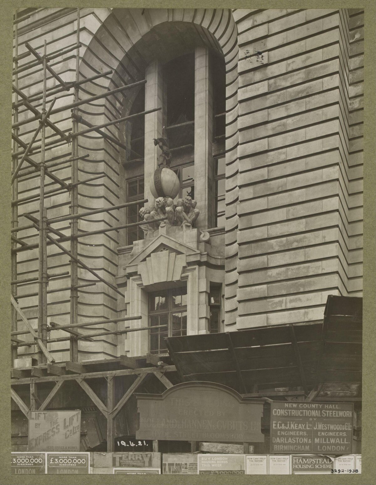 New County Hall Under Construction