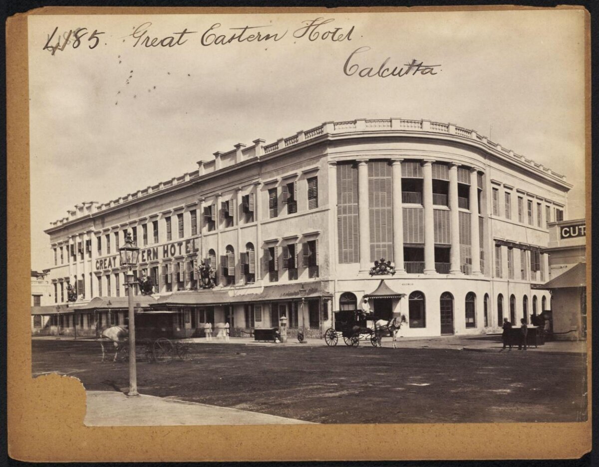 1885 Great Eastern Hotel Calcutta