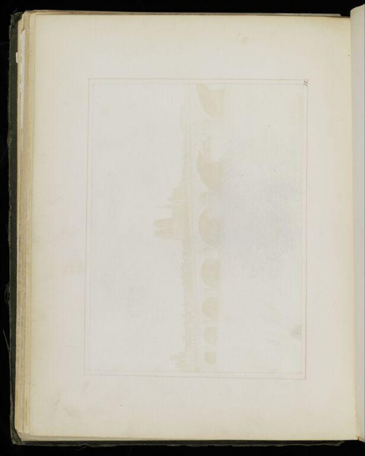 Blank Aged Book Page