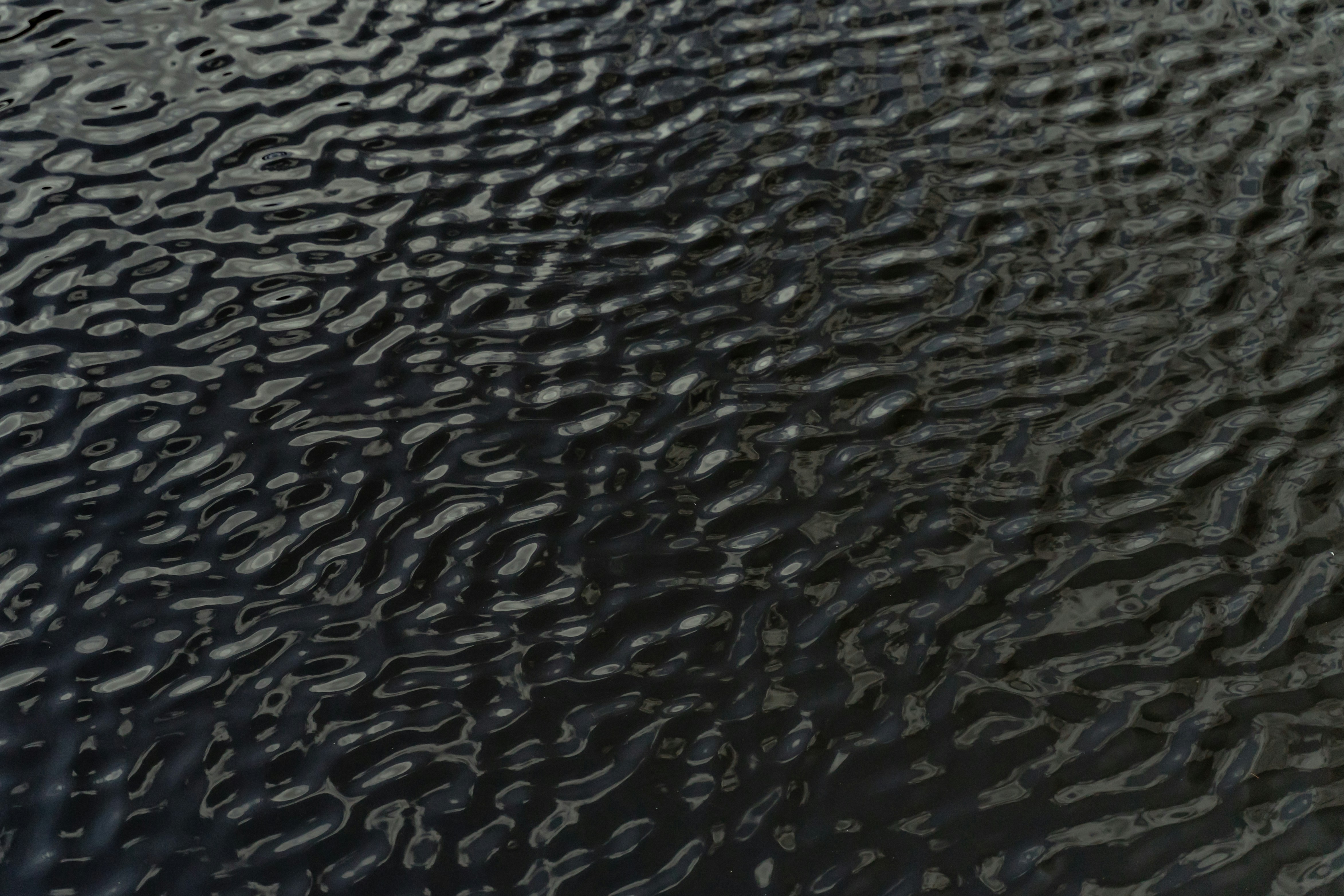 Rippled Dark Water Surface