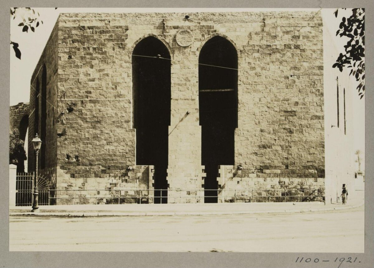 Early 20th Century Stone Building Facade