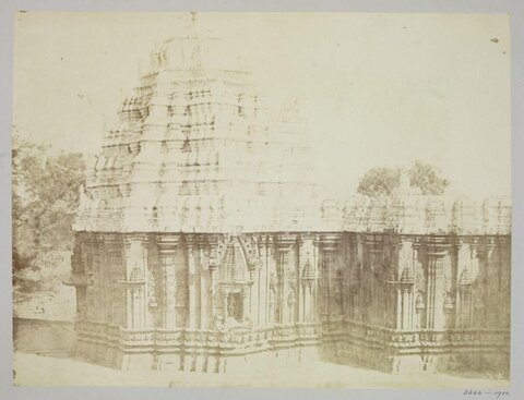 Ancient Stone Temple Side View