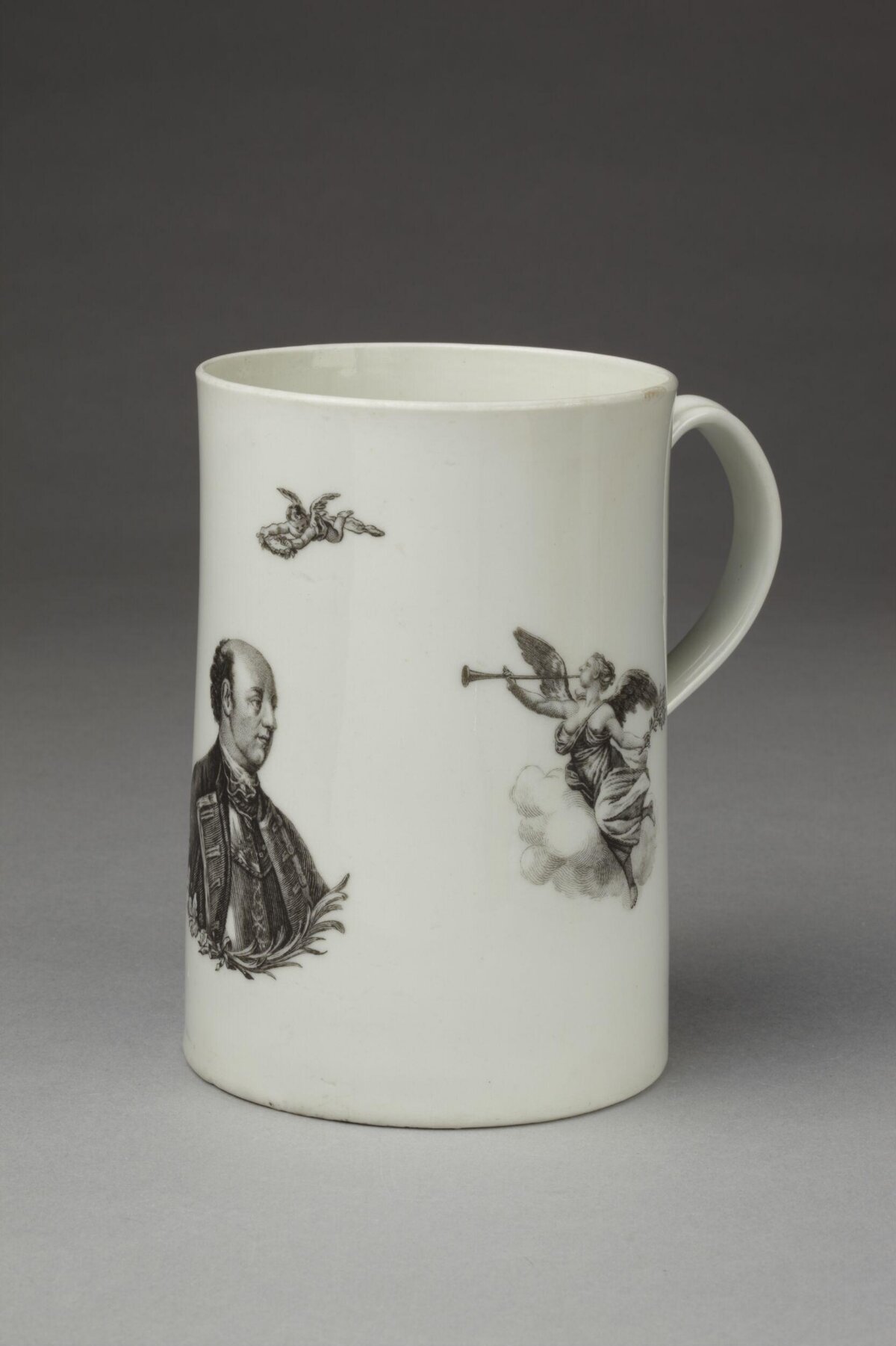 Portrait Decorated Porcelain Mug