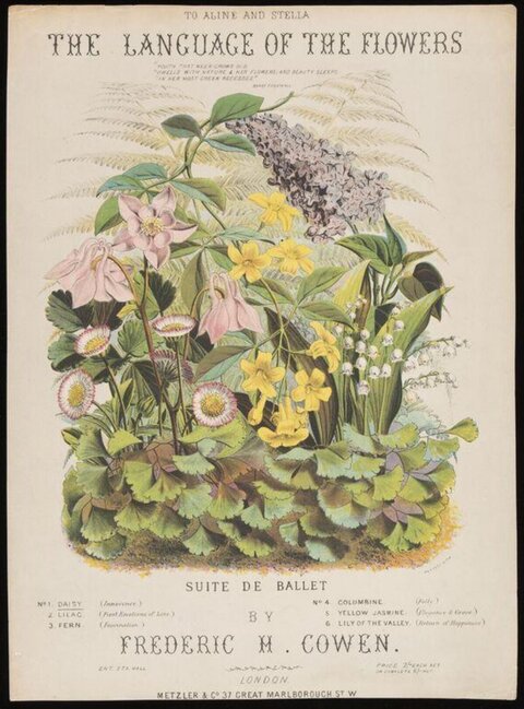 The Language of Flowers Sheet Music Cover