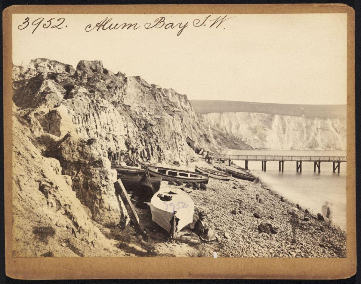 Alum Bay Coastal Beach