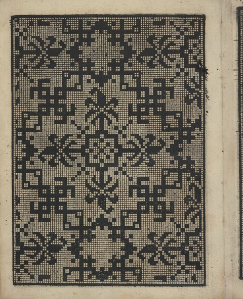 Vintage Geometric Cross-stitch Pattern