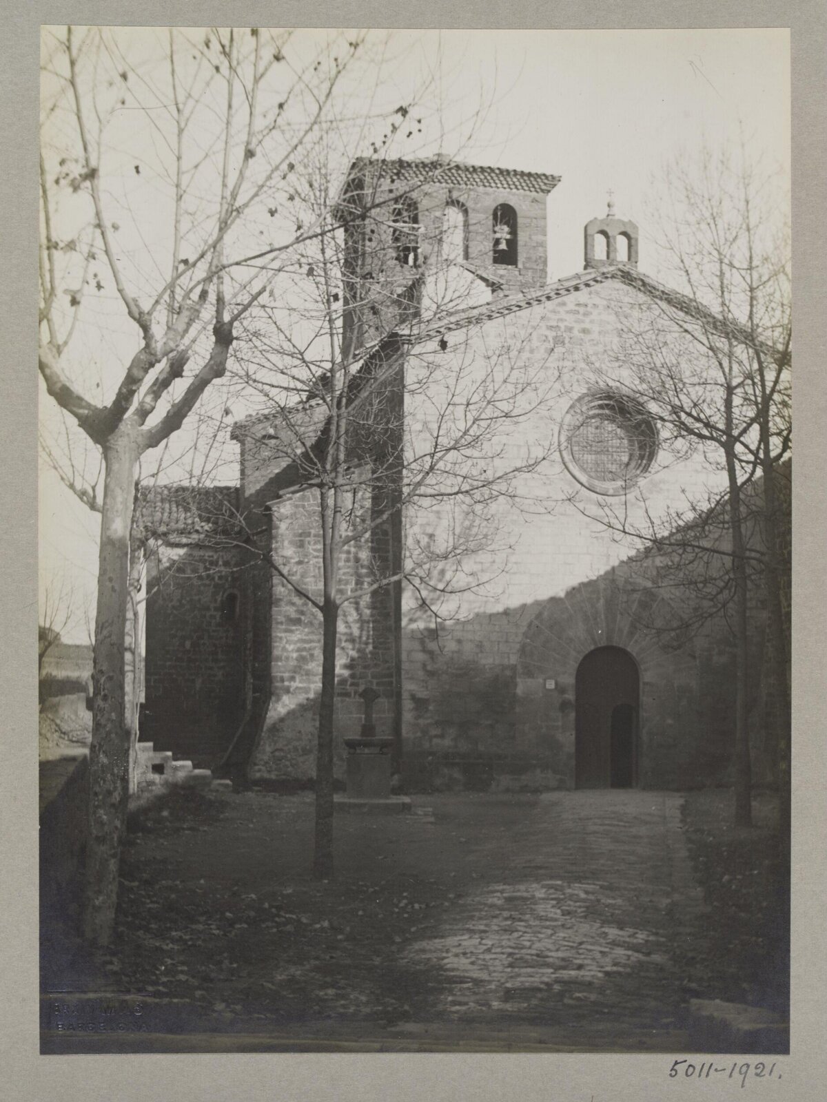 Vintage Stone Church Exterior