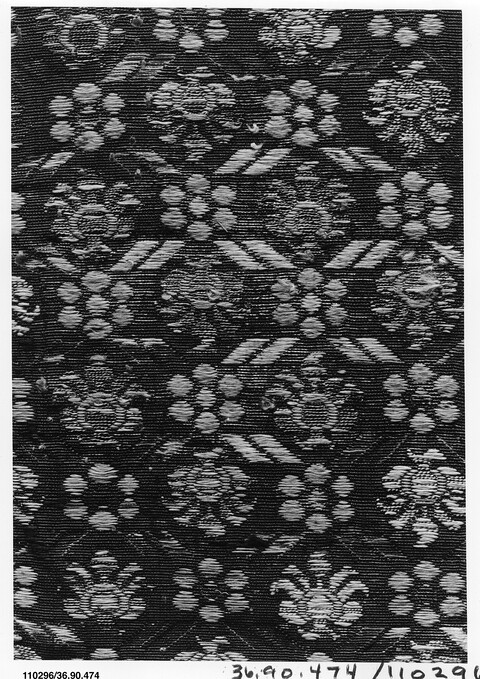 Patterned Woven Textile Close-up
