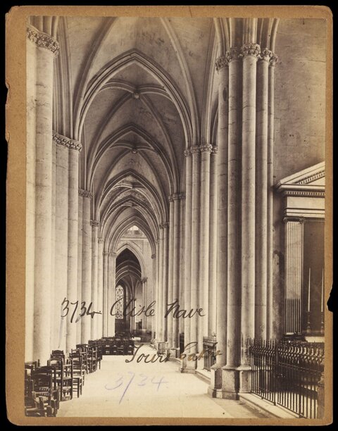 Aisle Nave of Tours Cathedral