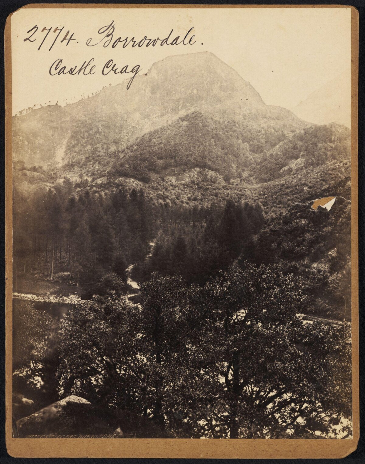 Castle Crag Borrowdale Landscape