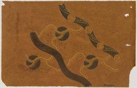 Abstract Organic Decorative Pattern