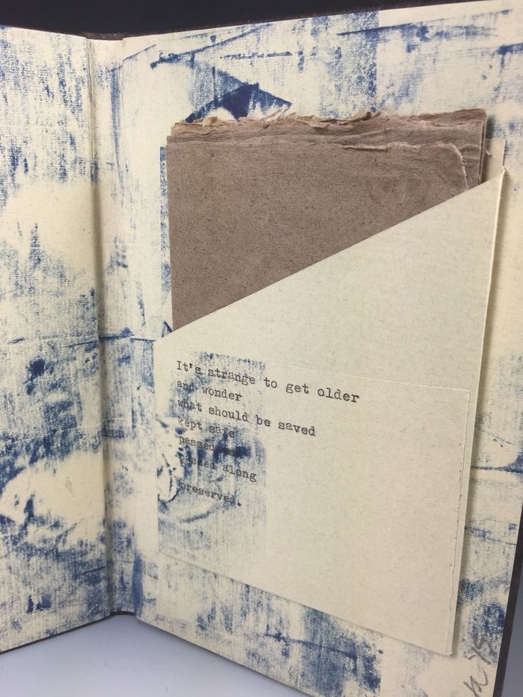 Mixed Media Art Journal Spread
