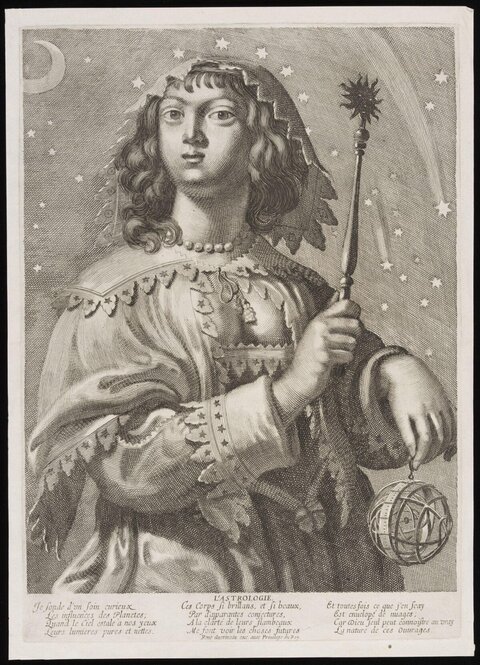 17th Century Astrology Engraving