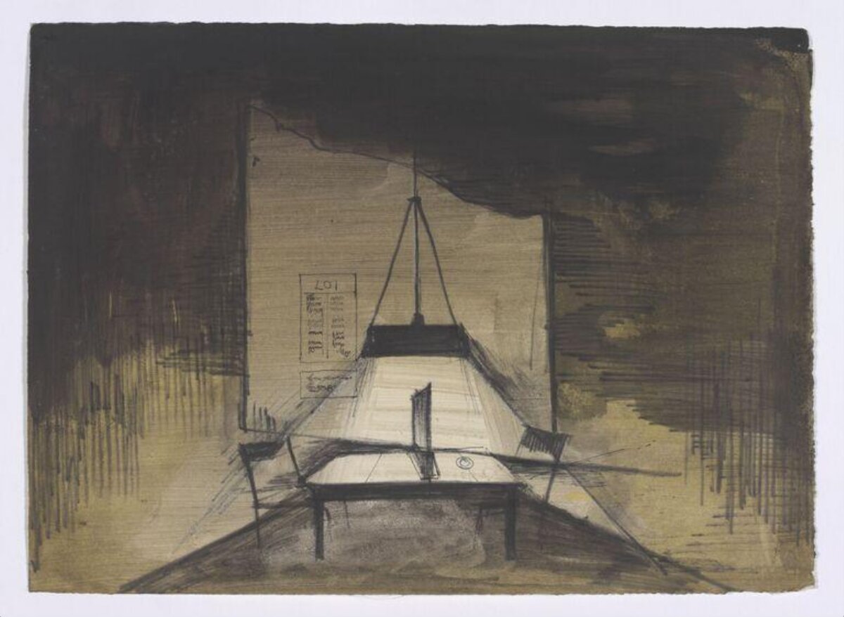 Stage Set Design Sketch
