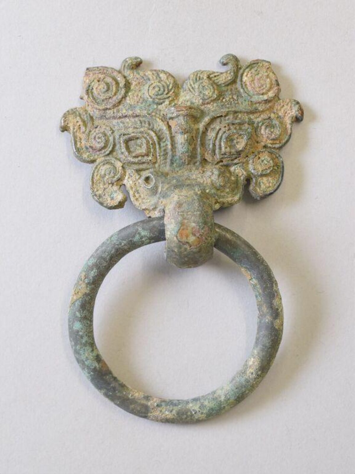 Ancient Bronze Taotie Pattern Door Knocker