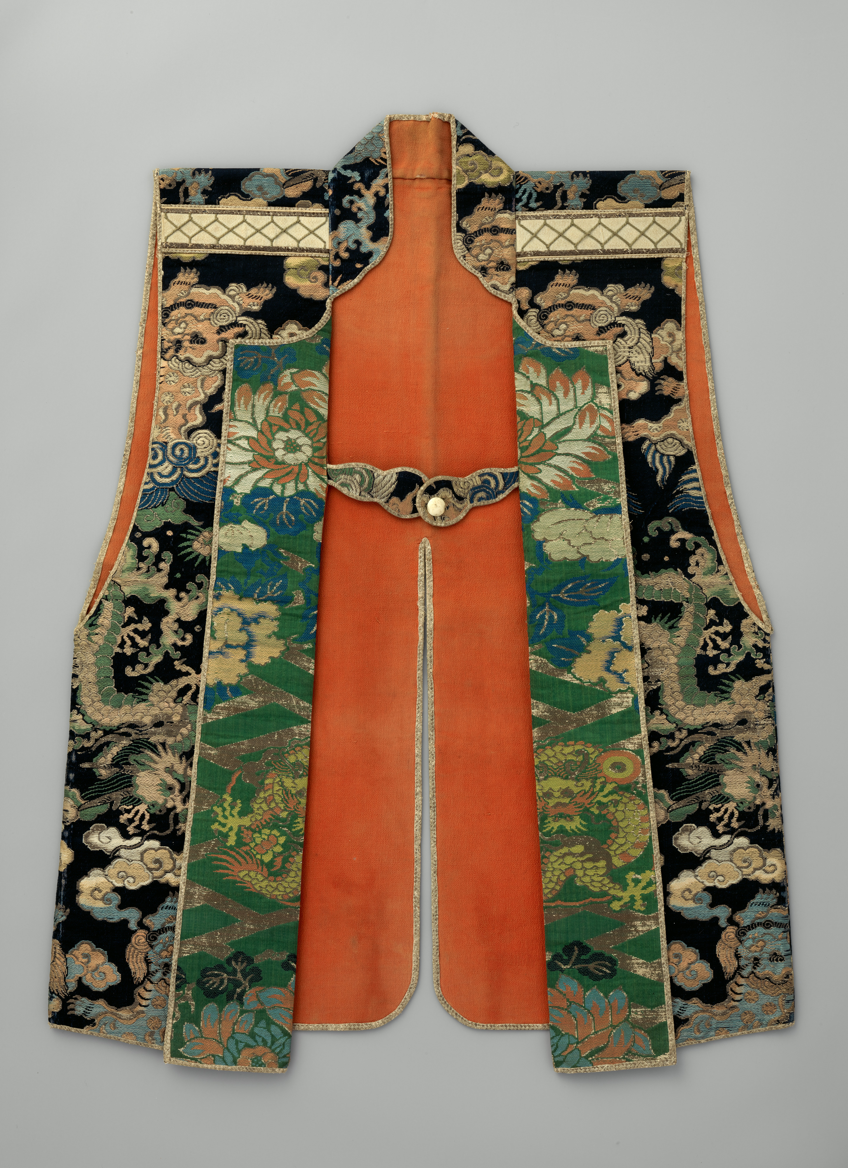 Ancient Chinese Embroidered Brocade Vest