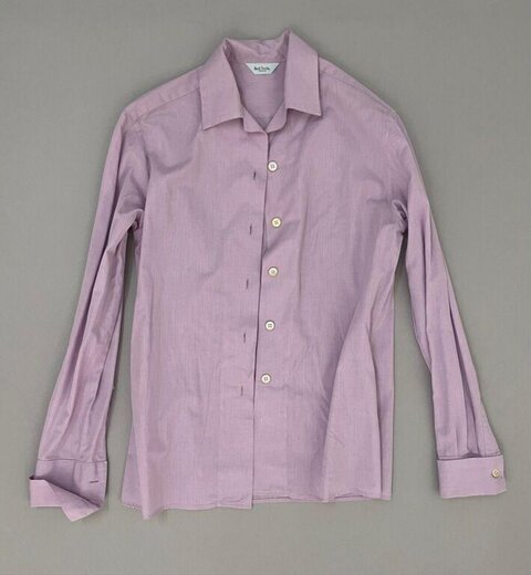 Light Purple Long Sleeve Button Shirt