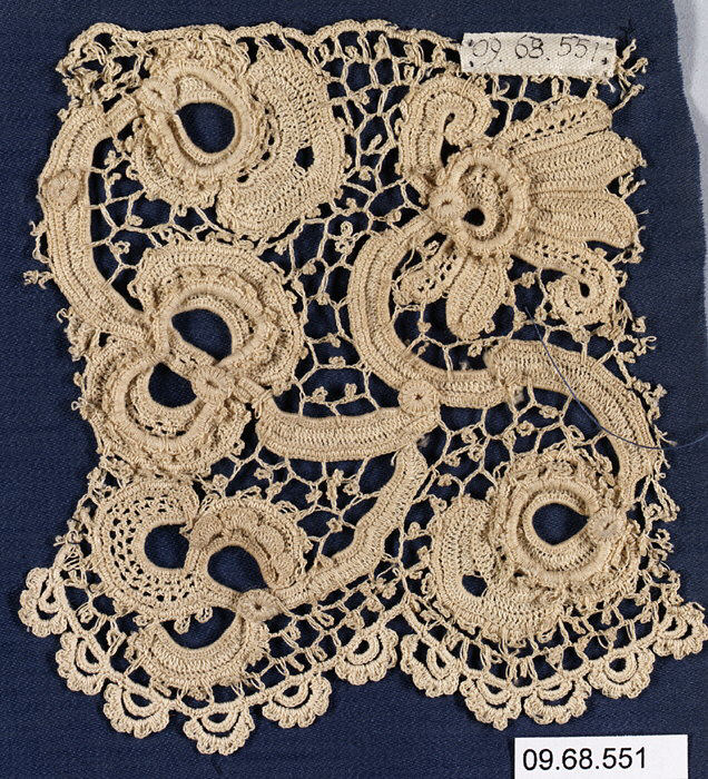 Vintage Handmade Lace Sample