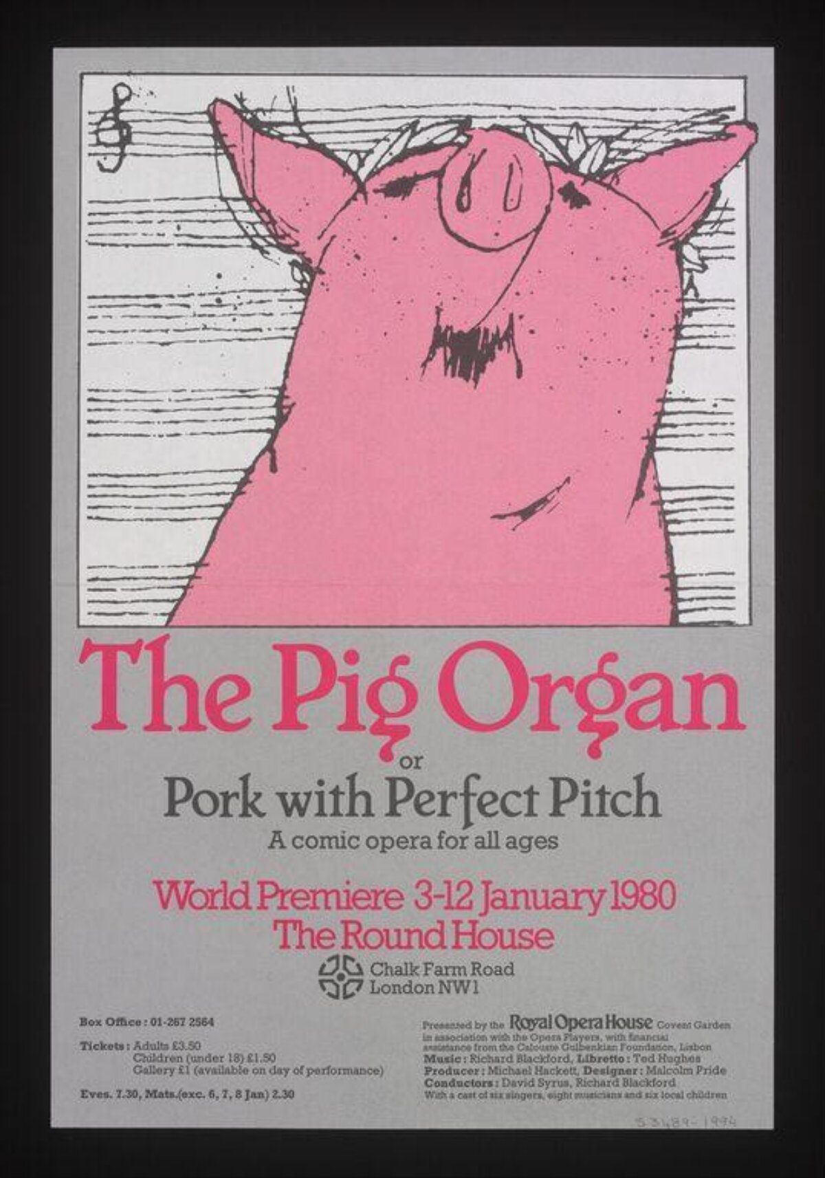 The Pig Organ Opera Poster