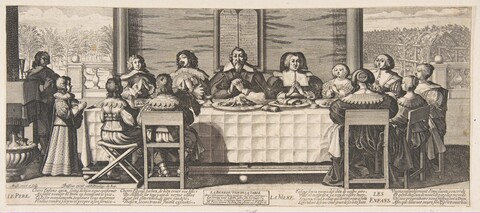 17th Century Family Table Blessing