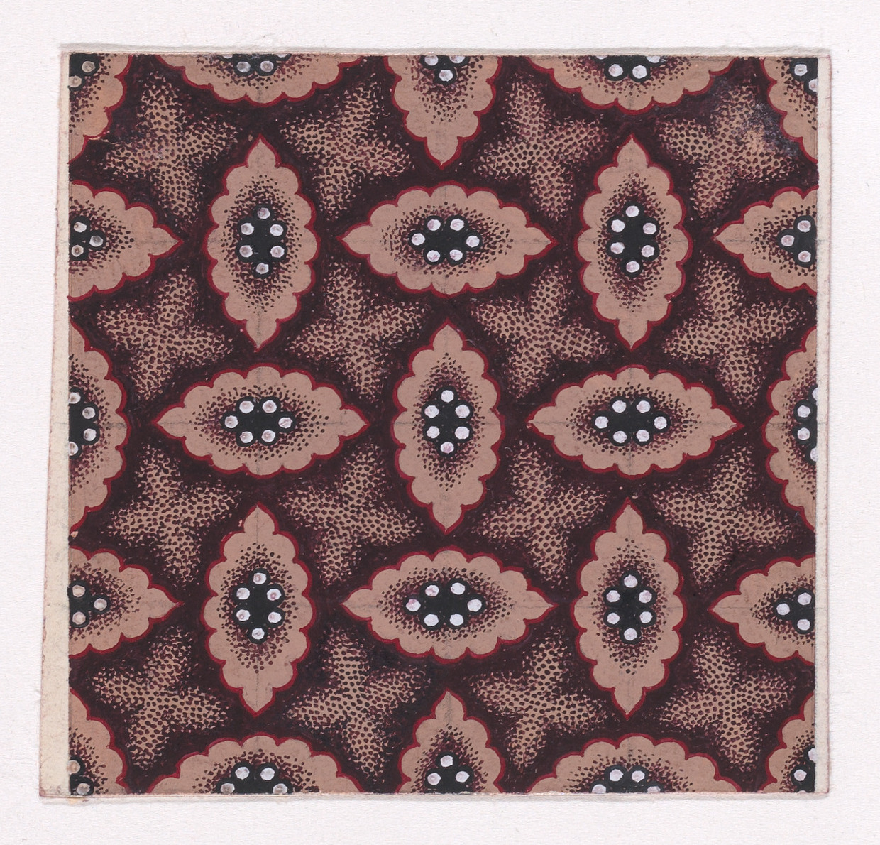 Traditional Geometric Textile Pattern