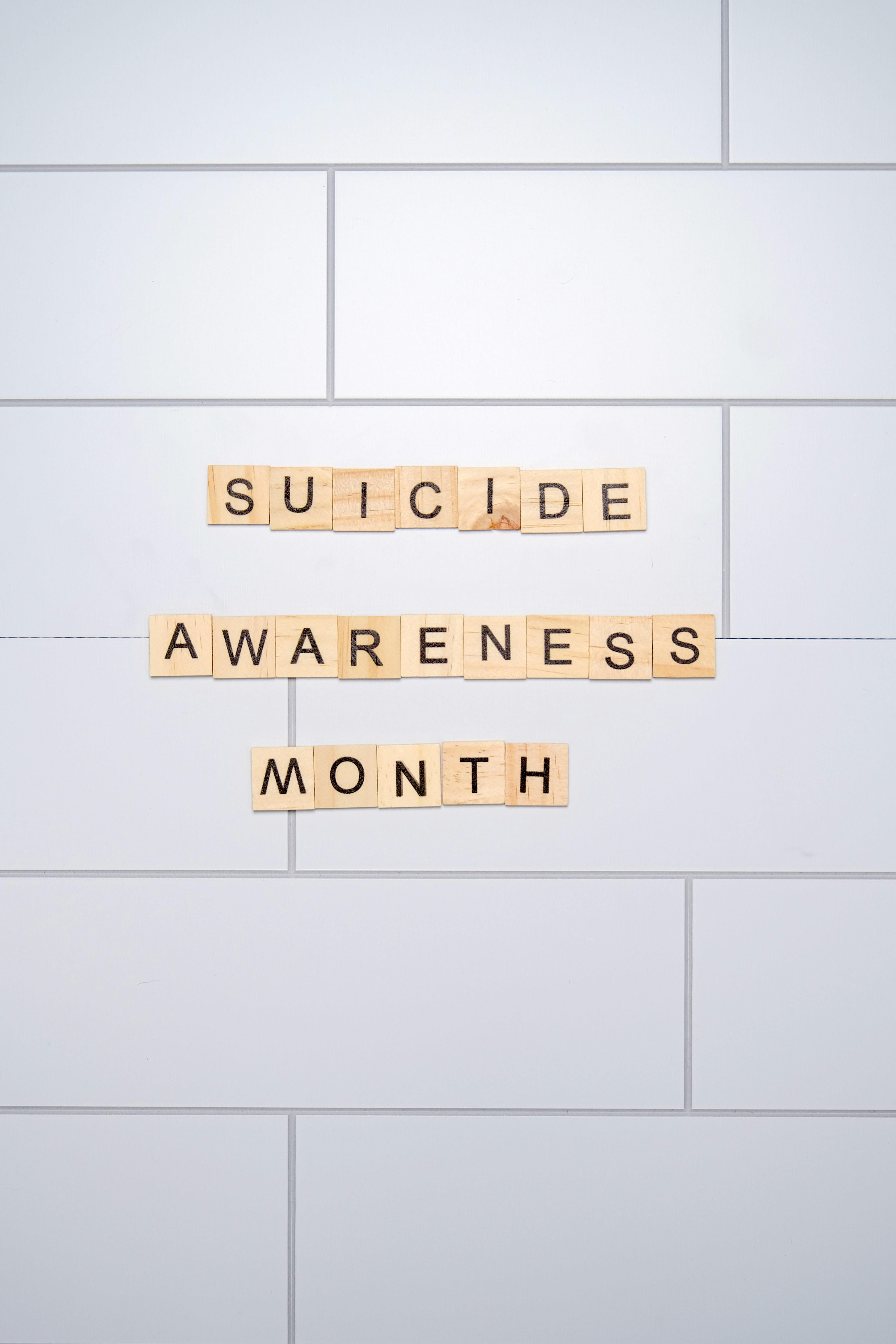 Suicide Awareness Month Text