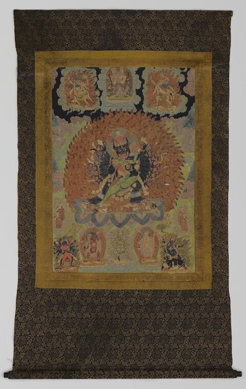 Tibetan Buddhist Thangka Painting