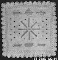 Square Vintage Lace Doily