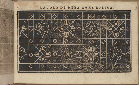 Antique Geometric Tiled Pattern Print