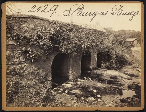Vintage View of Buryas Bridge