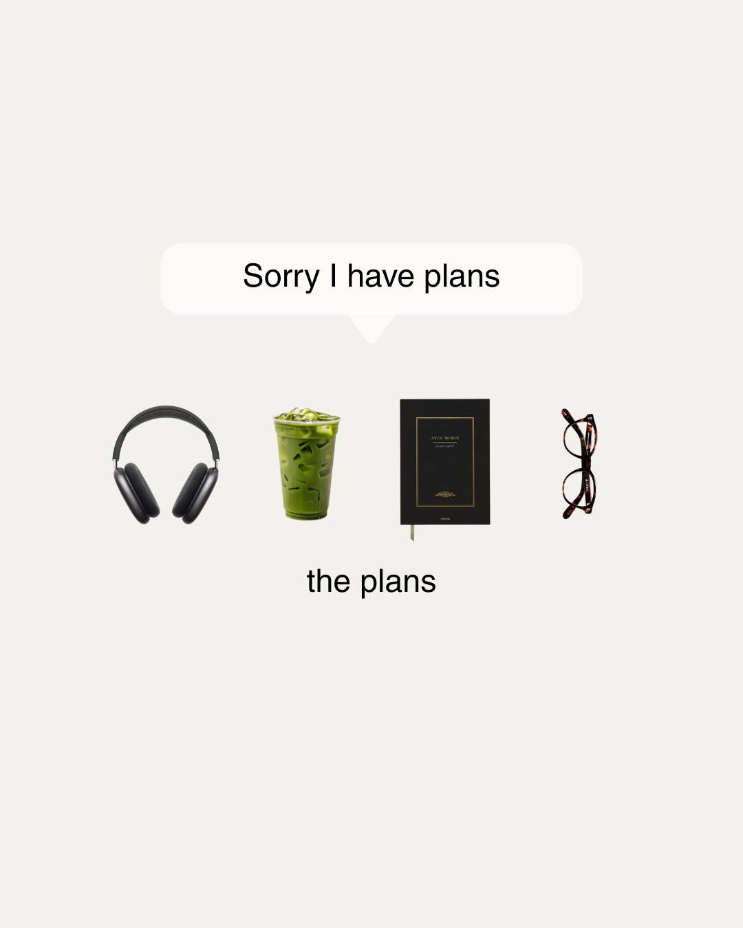 Sorry I Have Plans Meme