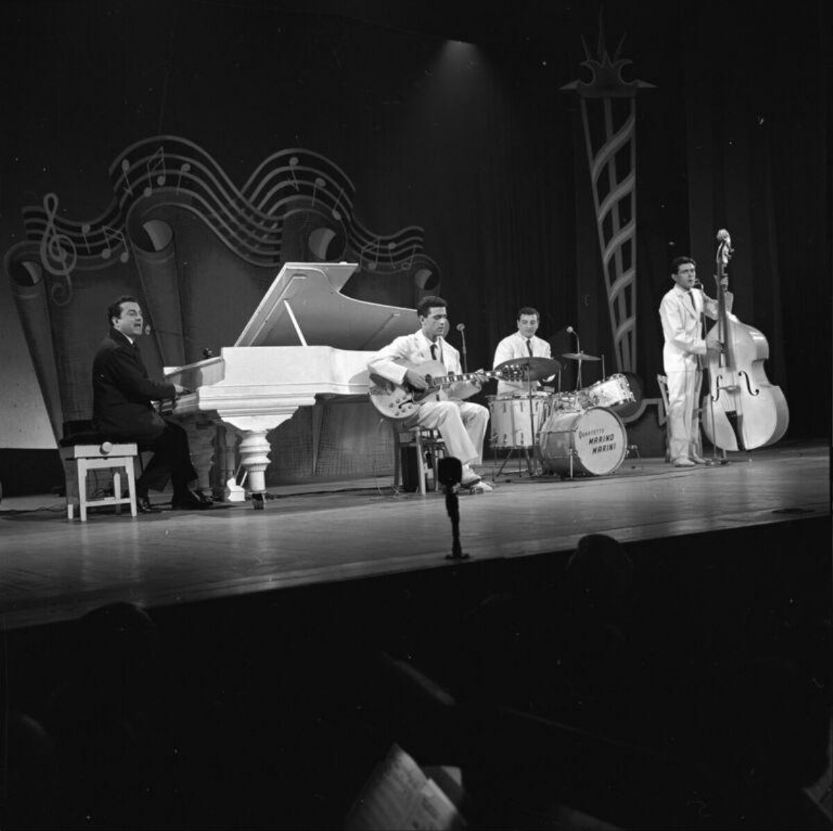 Jazz Quartet Stage Performance