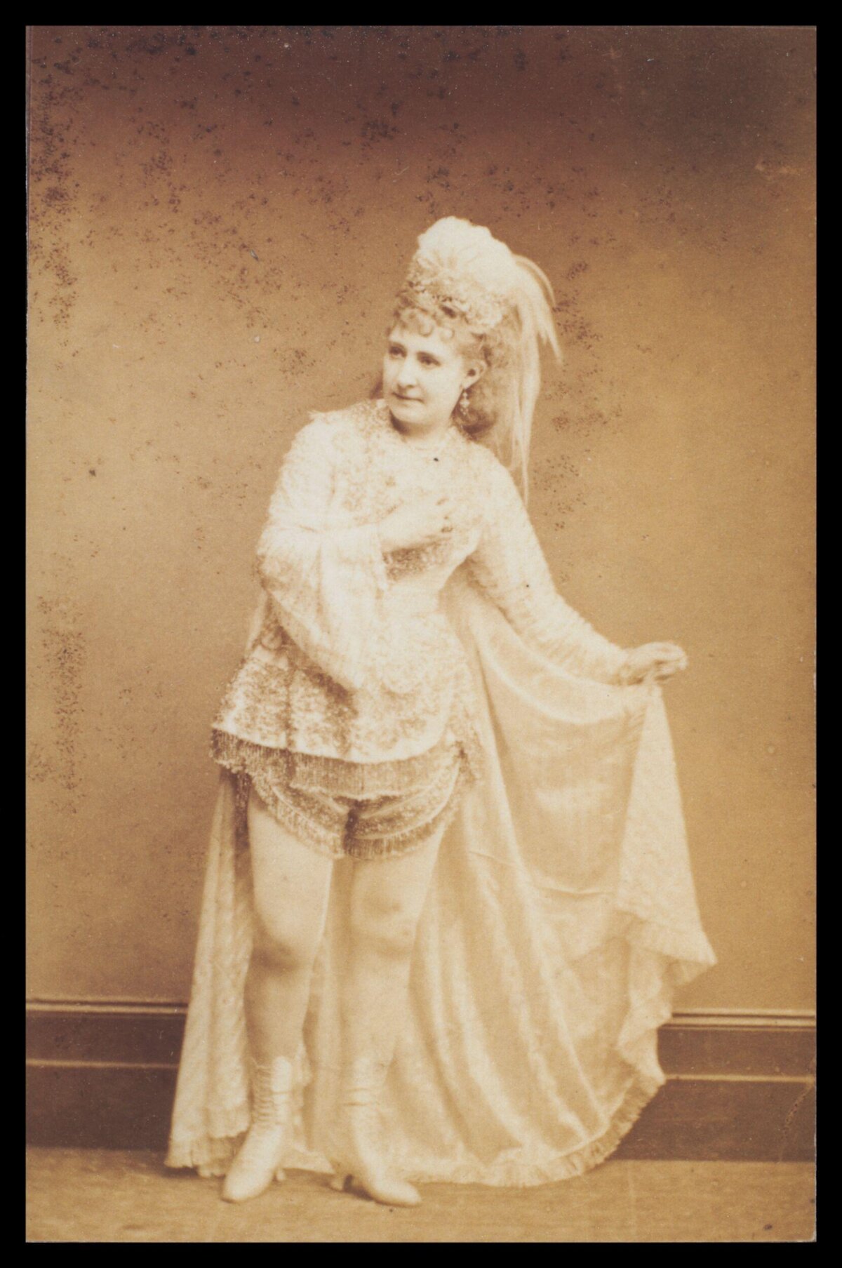 Vintage Portrait of Stage Performer
