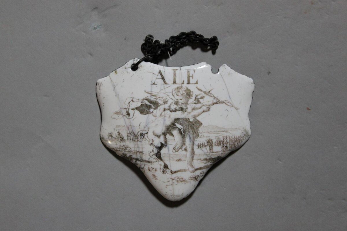Vintage ALE Advertising Pendant