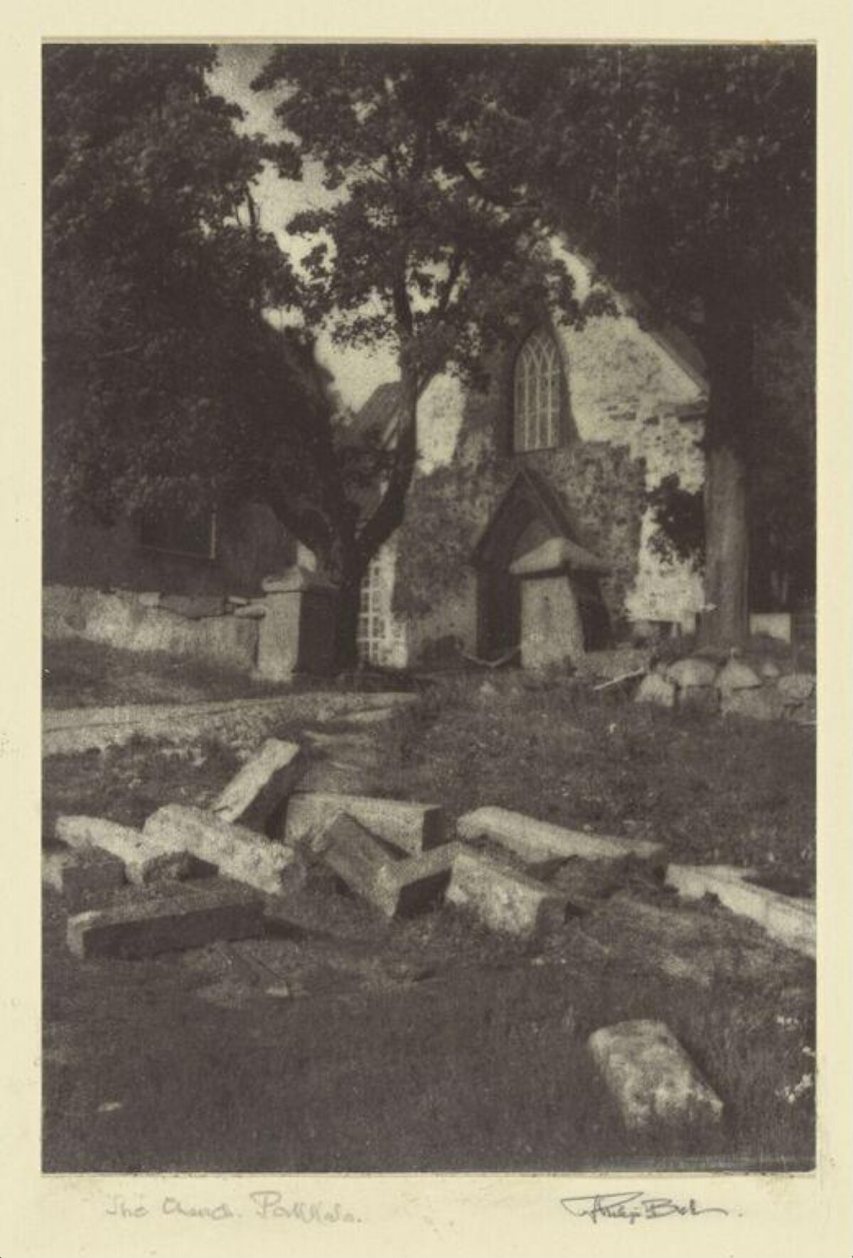 Pallala Church Cemetery Ruins