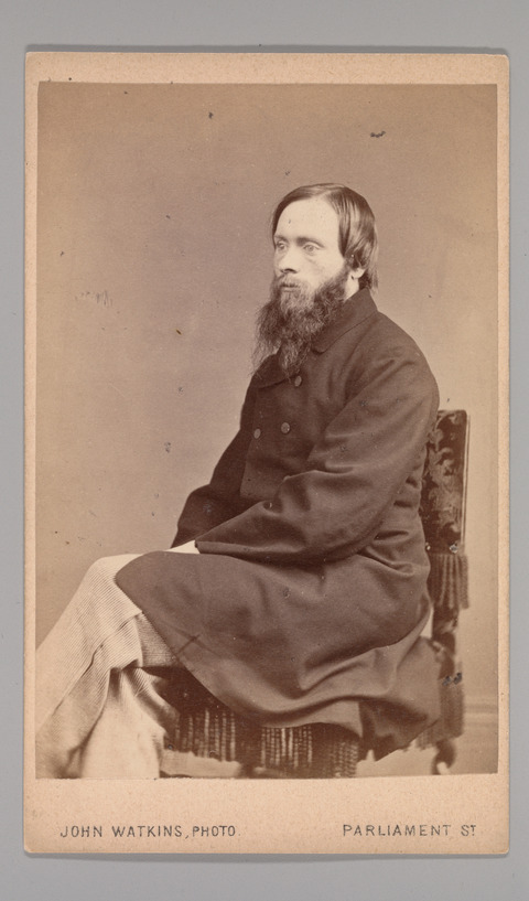 19th Century Portrait of a Seated Bearded Man