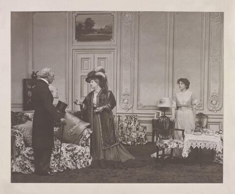 Vintage Stage Play Performance Still
