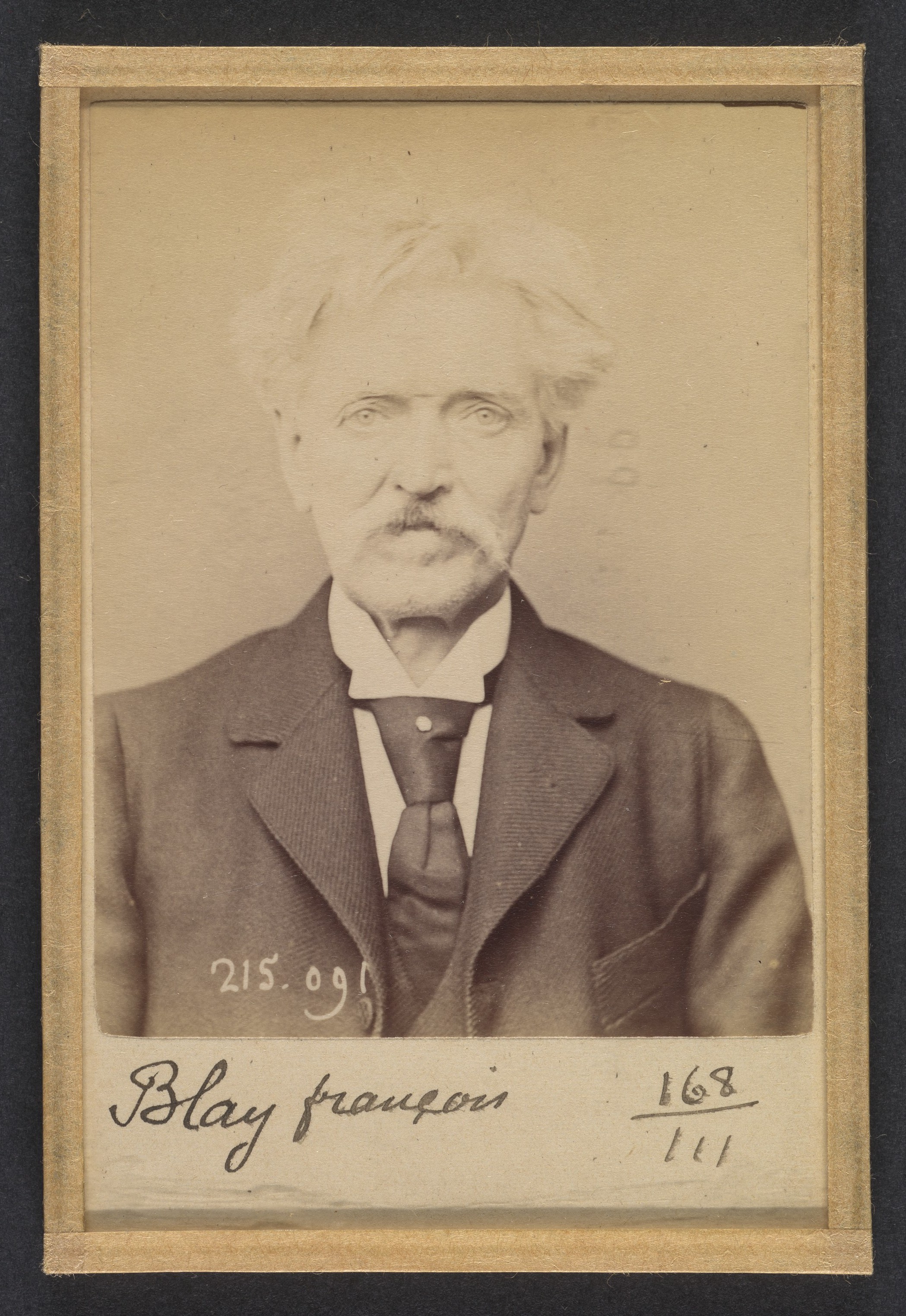 Vintage Portrait of François Blay