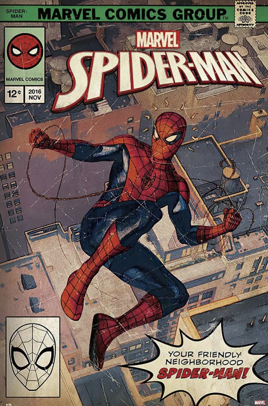 Vintage Marvel Spider-Man Comic Cover