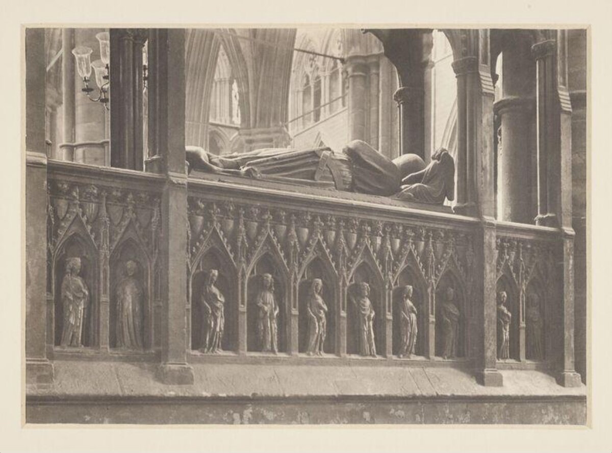 Gothic Funeral Tomb in Cathedral