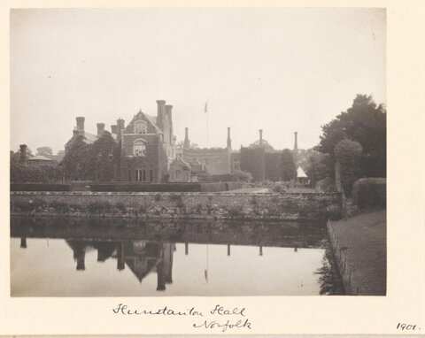 Hunstanton Hall Norfolk 1901