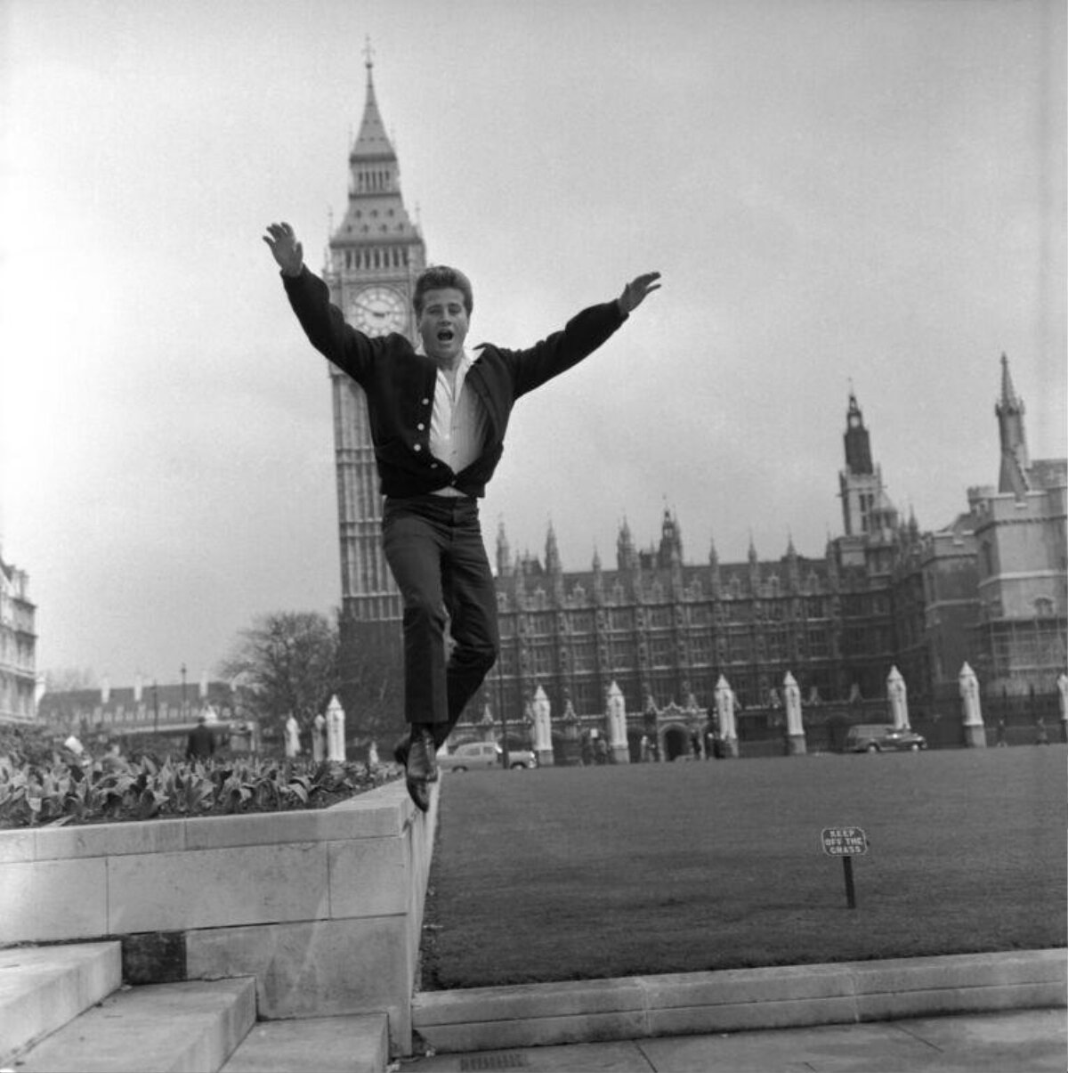 Man Jumping In Front Of Big Ben