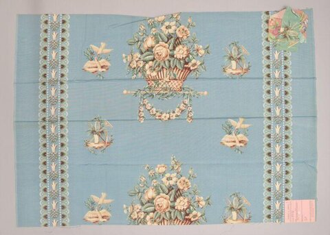Vintage Floral Patterned Textile