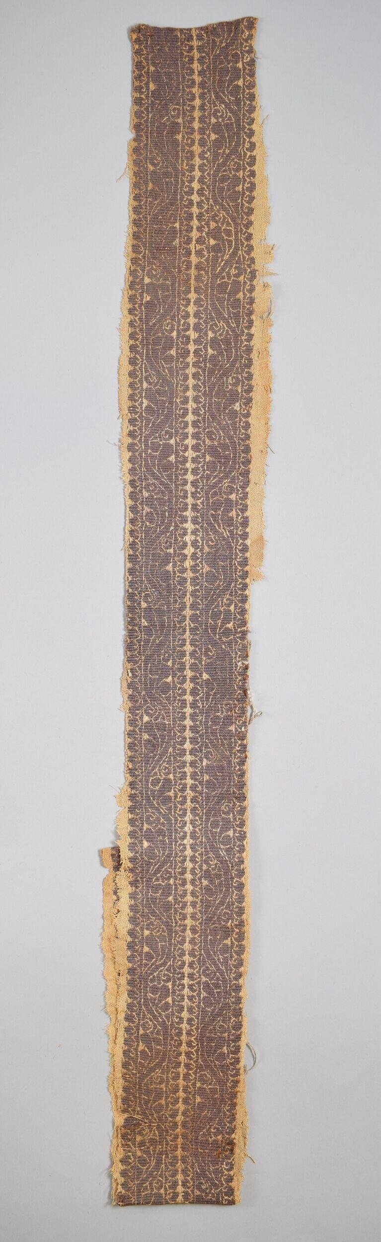 Antique Patterned Textile Fragment